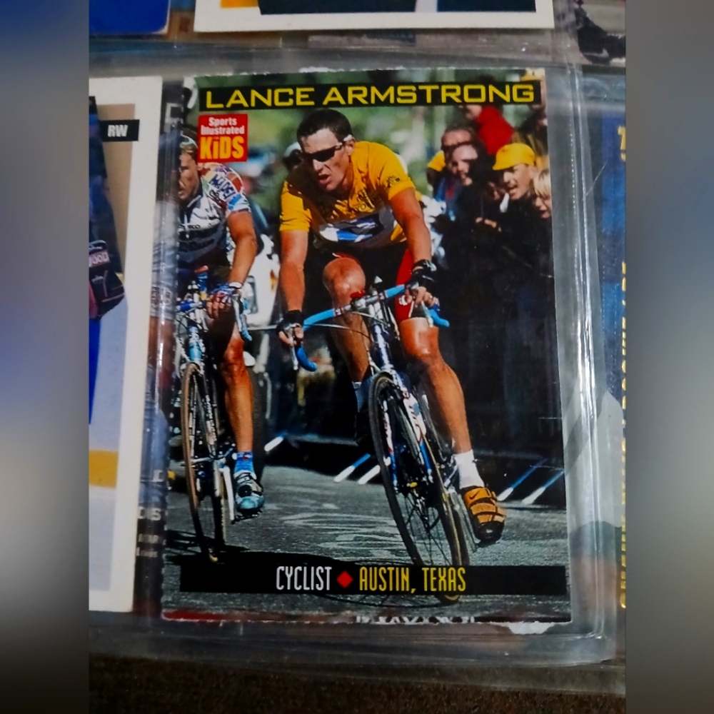 Lance Armstrong Trading Card